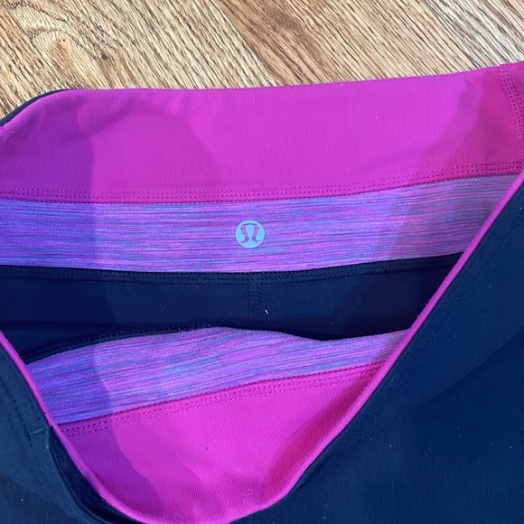 Women’s Lululemon Wide Leg Crop Black Capri Pants. Size 8. Excellent Condition. - Picture 5 of 12